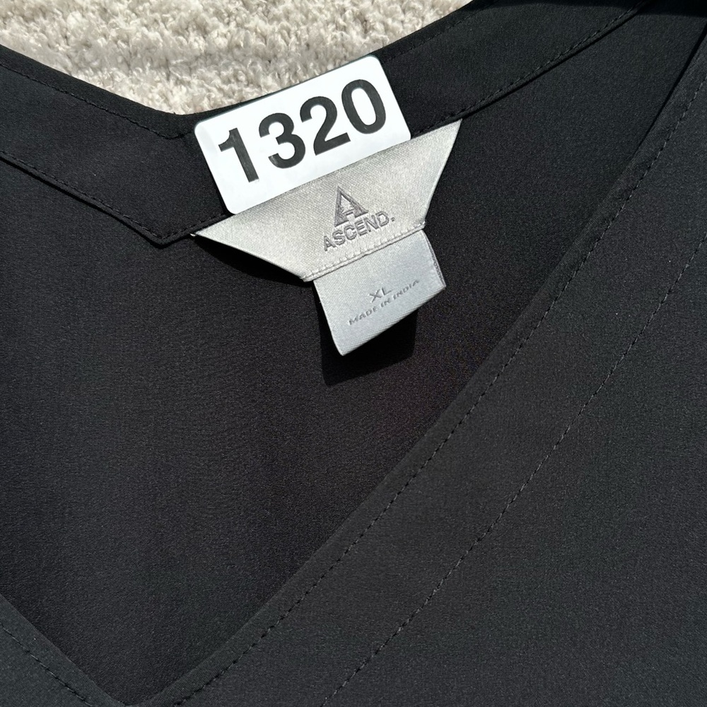 Ascend Black Sleeveless Dress XL Cinched Waist Athletic Casual Pocket Dress - Picture 3 of 7
